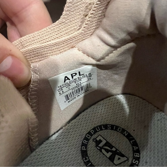 APL Women's TechLoom Bliss Latte / White Sneakers - Picture 4 of 11